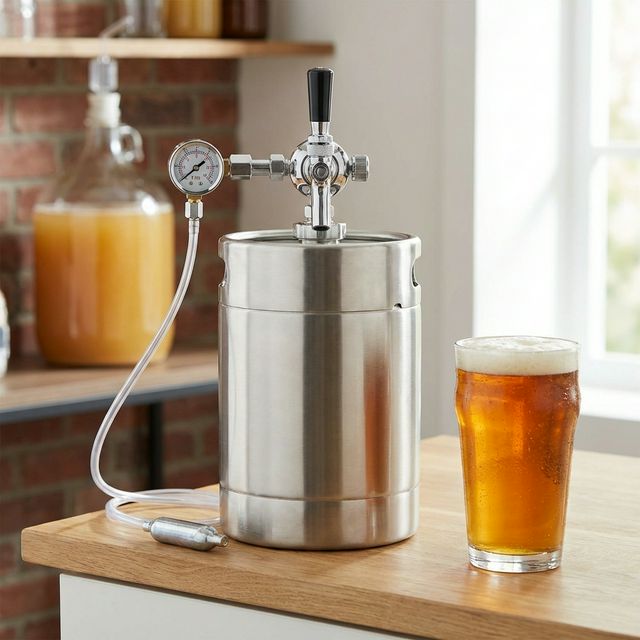 How to Force Carbonate Homebrew in a Mini Keg (Fast & Easy)