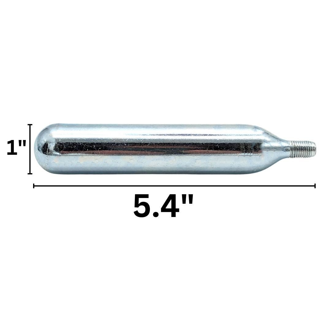 Nitrogen Threaded Beverage Grade Cartridges - 8 Gram