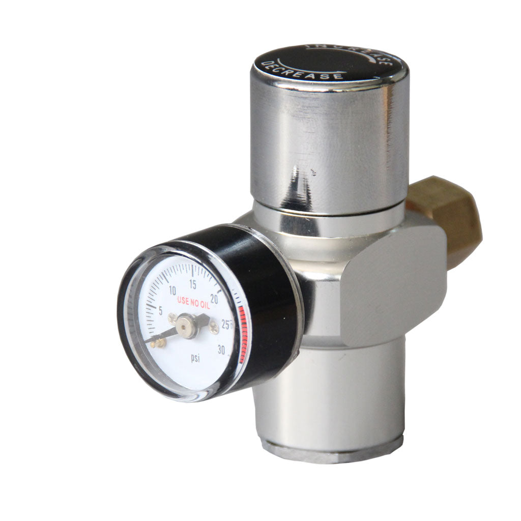 Co2 regulator stainless steel low pressure guage