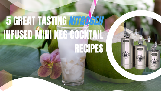 5 Great Tasting Nitrogen Infused Mini Keg Cocktail Recipes