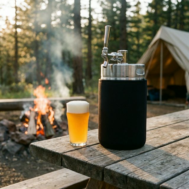 The Best Portable Beer Dispenser for Camping and RV Trips