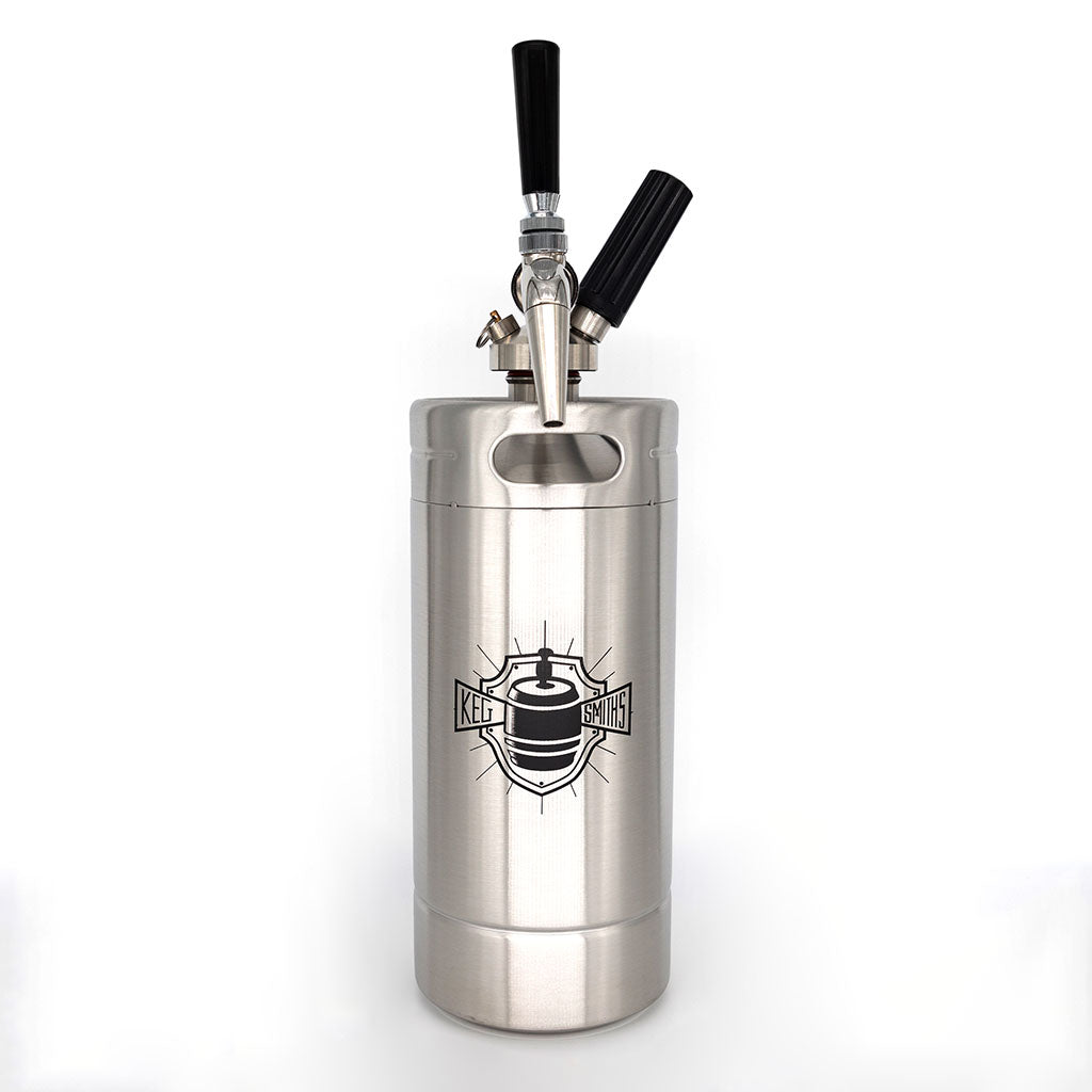 Cold Brew Nitro Coffee Kit 3 Gallon Ball Lock Keg Nitrogen Tank & Regulator | Beverage Elements